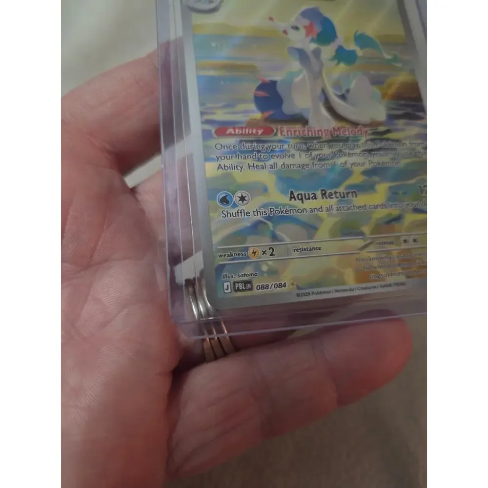 Primarina 088/084 Illustration Rare Pitch Black Pokemon New